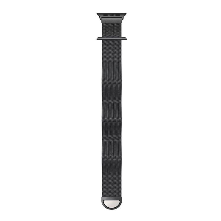 Ремінець Deexe Milanese Stainless Steel для Apple Watch 42 (Series 10) / 41 / 40 / SE 40 / 38 - Black: фото 4 з 4