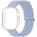 Ремешок Deexe Ocean Silicone для Huawei Watch Fit 3 - Purple (357116V). Фото 2 из 3