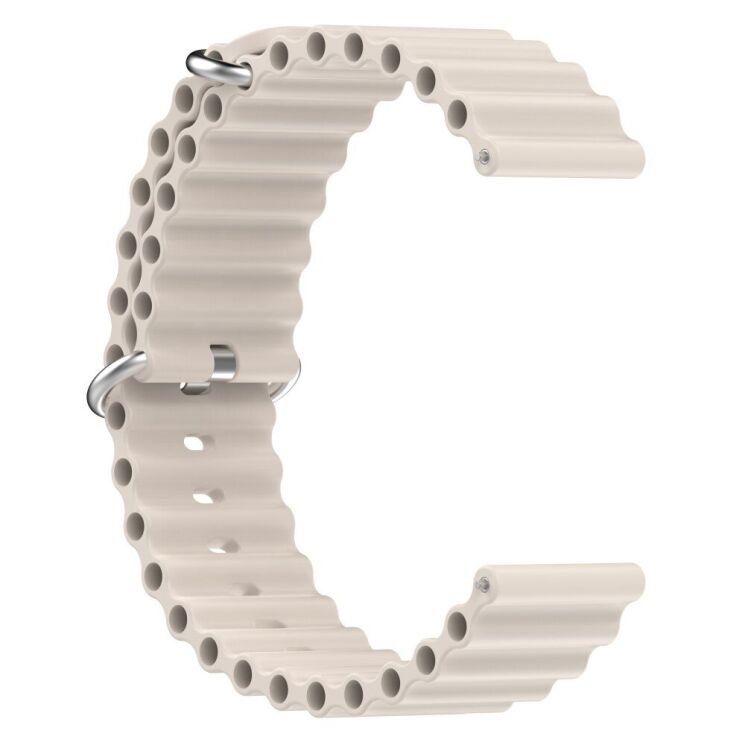 Ремінець Deexe Ocean Strap для годинників з шириною кріплення 20 мм - Starlight (895427SL) Ремінець Deexe Ocean Strap для годинників з шириною кріплення 20 мм - Starlight: фото 2 з 9