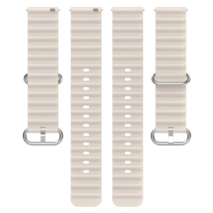 Ремінець Deexe Ocean Strap для годинників з шириною кріплення 20 мм - Starlight (895427SL) Ремінець Deexe Ocean Strap для годинників з шириною кріплення 20 мм - Starlight: фото 4 з 9