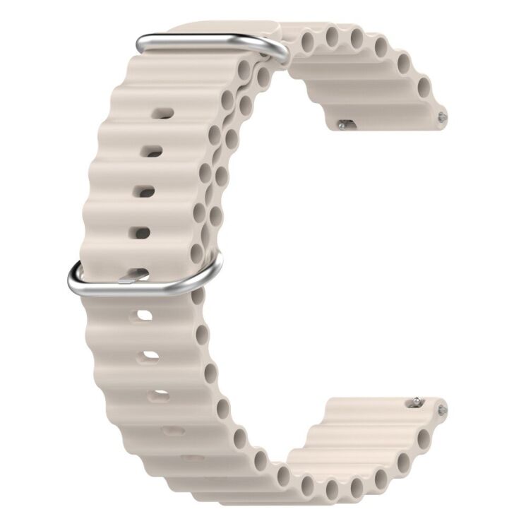 Ремінець Deexe Ocean Strap для годинників з шириною кріплення 20 мм - Starlight (895427SL) Ремінець Deexe Ocean Strap для годинників з шириною кріплення 20 мм - Starlight: фото 3 з 9