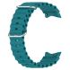 Ремешок Deexe Ocean Strap для Samsung Galaxy Watch 4 / 5 / 6 / 7 / FE (40mm) - Green (335030G). Фото 2 из 7