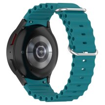 Ремешок Deexe Ocean Strap для Samsung Galaxy Watch 4 / 5 / 6 / 7 / FE (40mm) - Green: фото 1 из 7