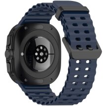 Ремешок Deexe Ocean Strap для Samsung Galaxy Watch Ultra (47mm) - Midnight Blue: фото 1 из 9