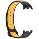 Ремешок Deexe Dual Color для Xiaomi Mi Smart Band 8 / 9 - Black / Yellow (326043BY). Фото 3 из 7
