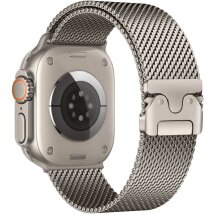 Ремешок Deexe Polaris Strap для Apple Watch 42 (Series 10) / 41 / 40 / SE 40 / 38 - Titanium: фото 1 из 12