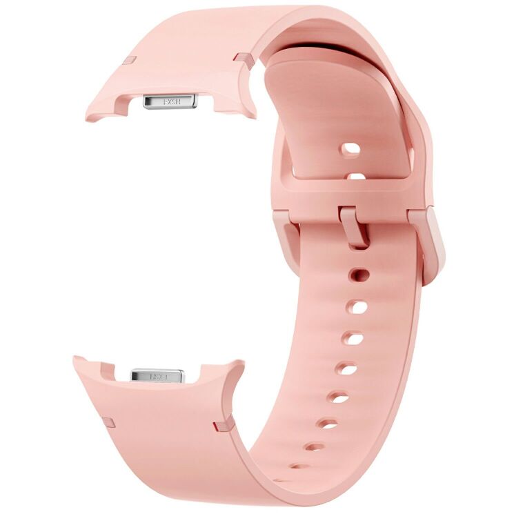 Ремінець Deexe Soft Silicone для Samsung Galaxy Watch 8 (40/44mm) / 8 Classic - Pink: фото 3 з 6
