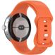 Ремешок Deexe Soft Touch для Google Pixel Watch / Watch 2 / Watch 3 (41mm) - Orange (311722O). Фото 1 из 4
