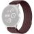Ремешок Deexe Soft Weave для Google Pixel Watch 4 / 3 / 2 / 1 (41mm) - Plum: фото 1 из 5