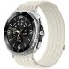 Ремешок Deexe Soft Weave для Samsung Galaxy Watch 8 (40/44mm) / 8 Classic - Starlight (384035SG). Фото 2 из 5