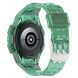 Ремешок Deexe Solid Color для Samsung Galaxy Watch 4 / 5 (40mm) - Transparent Green (284638G). Фото 2 из 6