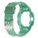 Ремешок Deexe Solid Color для Samsung Galaxy Watch 4 / 5 (40mm) - Transparent Green (284638G). Фото 3 из 6