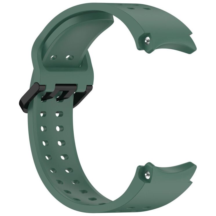 Ремешок Deexe Sport Loop для Samsung Galaxy Watch 4 / 5 / 6 / 7 / FE (40mm) - Dark Green: фото 4 из 12