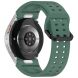 Ремешок Deexe Sport Loop для Samsung Galaxy Watch 4 / 5 / 6 / 7 / FE (40mm) - Dark Green (358211DG). Фото 1 из 12