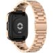 Ремешок Deexe Stainless Steel для Xiaomi Redmi Watch 3 Active / 3 Lite - Rose Gold (332108RG). Фото 4 из 8