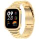 Ремінець Deexe Stainless Steel для Xiaomi Redmi Watch 3 - Gold (320510F). Фото 1 з 10