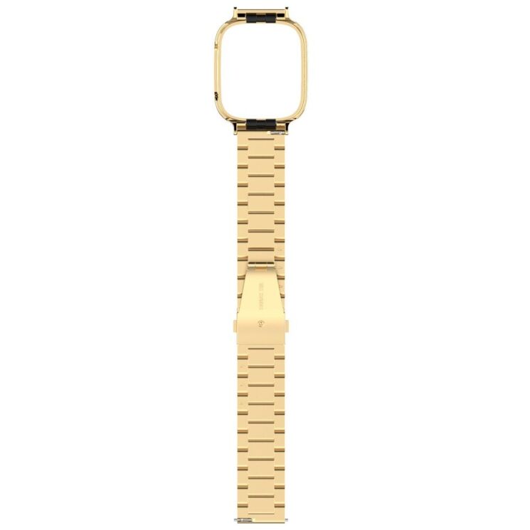 Ремінець Deexe Stainless Steel для Xiaomi Redmi Watch 3 - Gold: фото 5 з 10