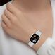 Ремінець Deexe Stainless Steel для Xiaomi Redmi Watch 3 - Black (320510B). Фото 8 з 9