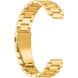 Ремінець Deexe Steel Strap для Garmin CIRQA - Gold (362604F). Фото 4 з 7
