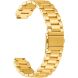 Ремінець Deexe Steel Strap для Garmin CIRQA - Gold (362604F). Фото 3 з 7