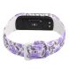 Ремінець Deexe Style Strap для Samsung Galaxy Fit 2 (SM-R220) - Purple Flowers (272403H). Фото 5 з 7