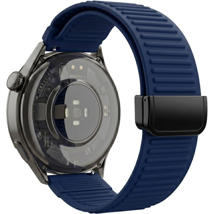 Ремінець для годинника Deexe Active Loop для годинників з шириною кріплення 22мм - Midnight Blue (895565DB) Ремінець для годинника Deexe Active Loop для годинників з шириною кріплення 22мм - Midnight Blue: фото 1 з 7
