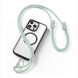 Ремінець для смартфона Deexe Plaz Series - Light Green (983024LG). Фото 2 з 13