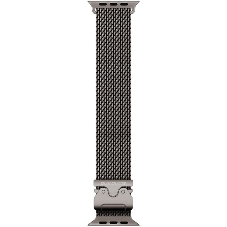 Ремінець DUX DUCIS Milanese Air Series для Apple Watch 42 (Series 10) / 41 / 40 / SE 40 / 38 - Grey: фото 3 з 12