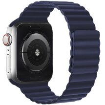 Ремінець Hoco WA07 для Apple Watch 46 / 45 / 44 / SE 44 / 42 (Series 1-3) / Ultra / Ultra 2 - Dark Blue: фото 1 з 5