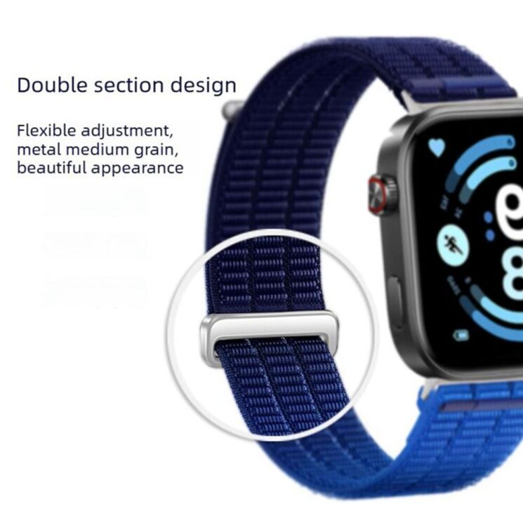 Ремінець Reframe Aurora Loop для Xiaomi Redmi Watch 6 / 5 / Smart Band 9 Pro / Band 8 Pro - Blue: фото 4 з 5