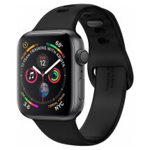 Ремінець Spigen (SGP) Air Fit для Apple Watch 42 / 44 / SE 44 / 45 / Ultra / Ultra 2 (49mm) - Black: фото 1 з 11