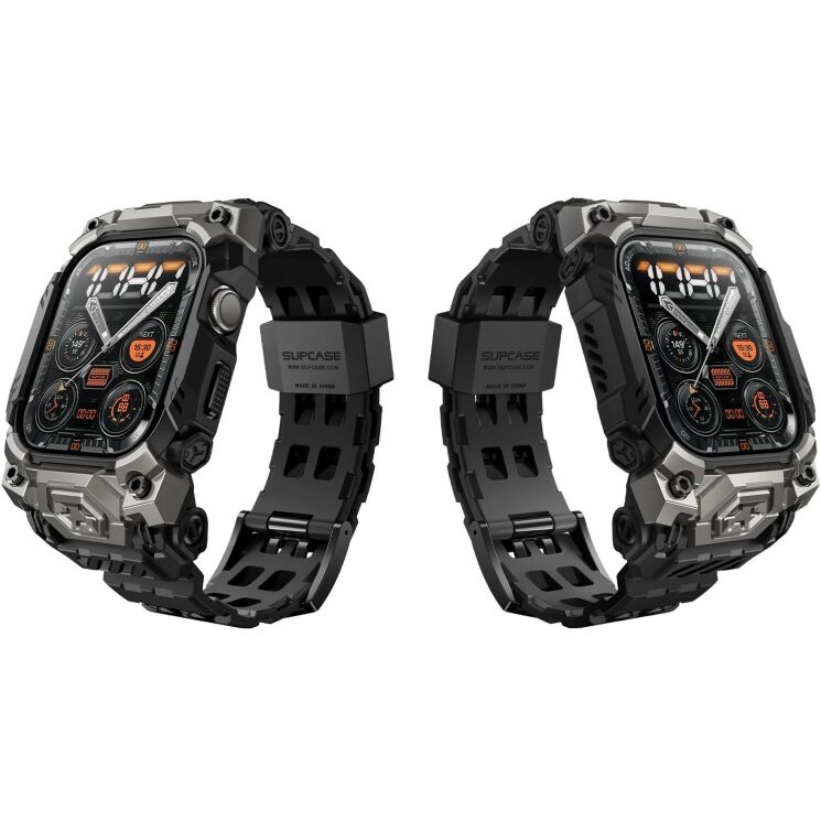 Ремешок Supcase UB Ore для Apple Watch 10 46 mm (843439157156) - Black: фото 4 из 12