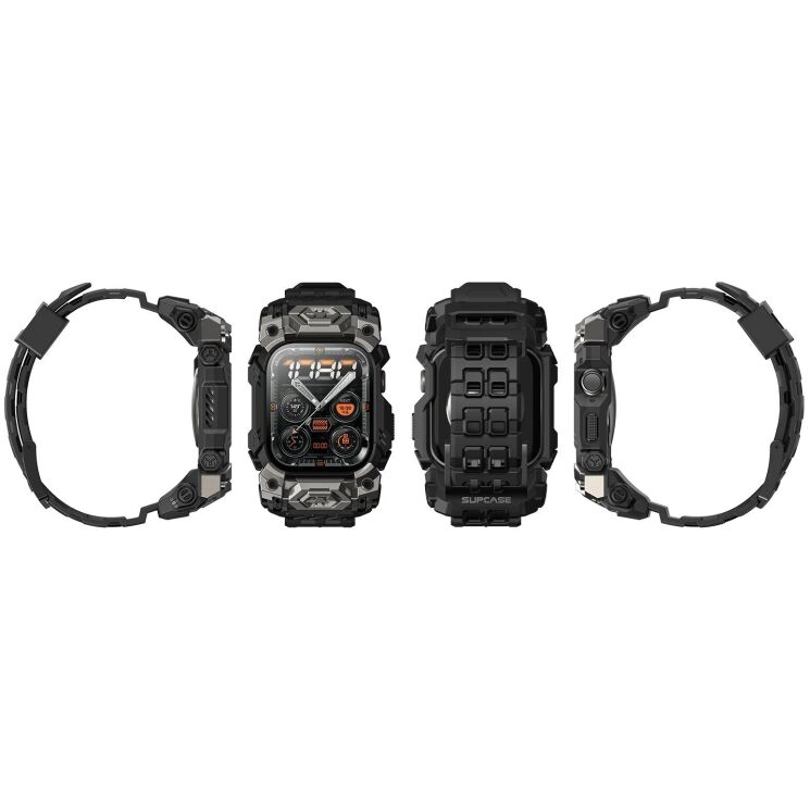 Ремешок Supcase UB Ore для Apple Watch 10 46 mm (843439157156) - Black: фото 5 из 12