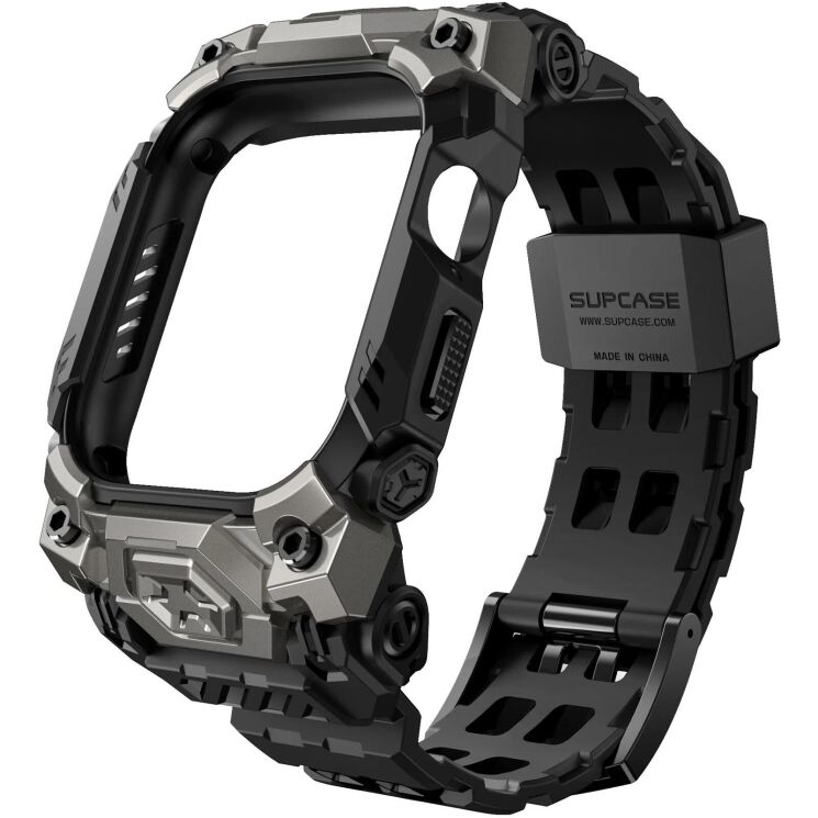 Ремешок Supcase UB Ore для Apple Watch 10 46 mm (843439157156) - Black: фото 3 из 12