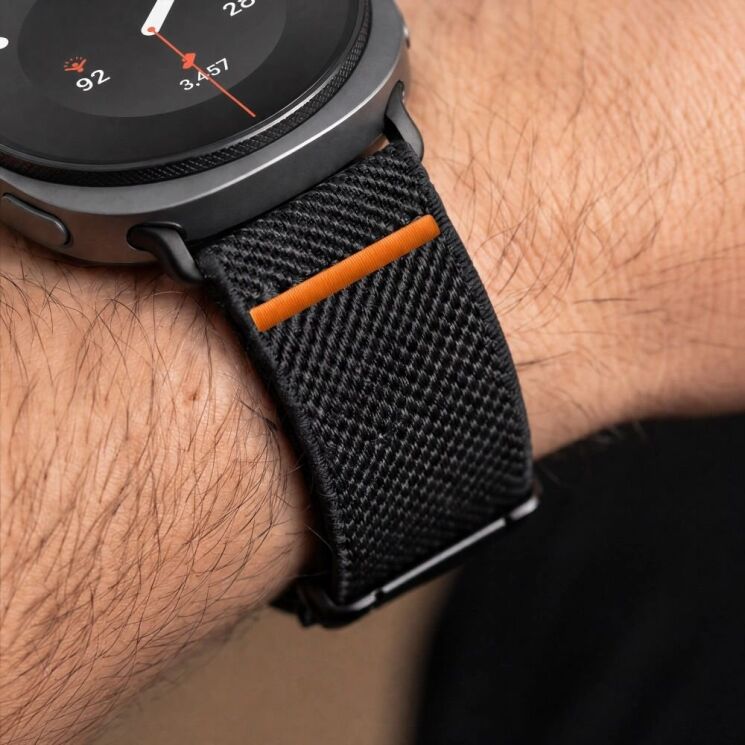 Ремінець Tech-Protect Nylon Clasp для Samsung Galaxy Watch 9 (40/44mm) / 8 (40/44mm) / 8 Classic (5906302325757) - Starlight: фото 5 з 8
