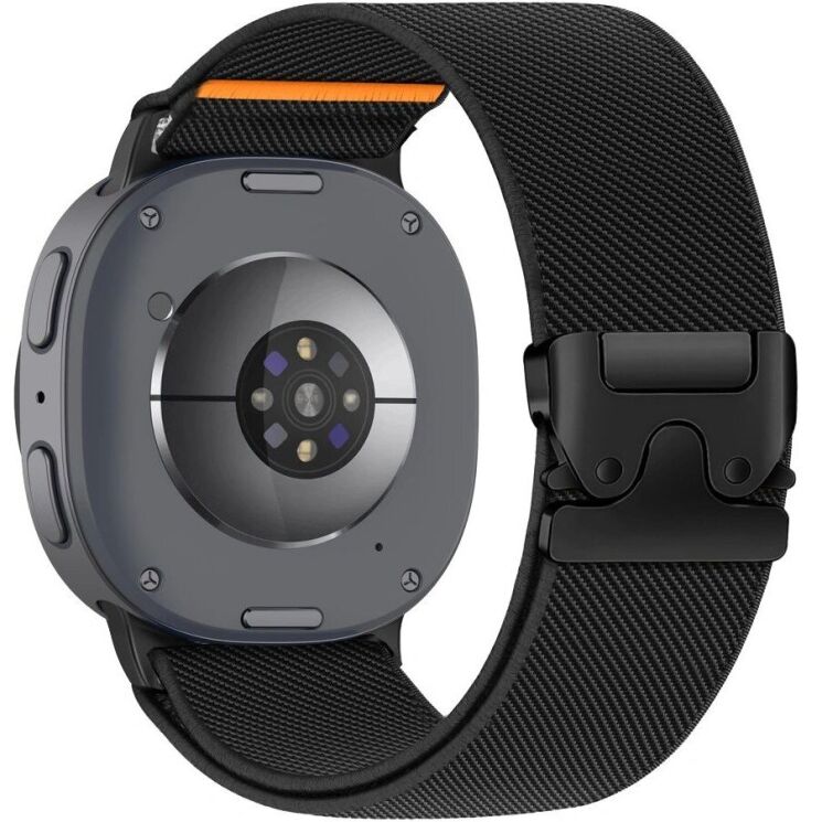 Ремешок Tech-Protect Nylon Clasp для Samsung Galaxy Watch 9 (40/44mm) / 8 (40/44mm) / 8 Classic (5906302325726) - Black: фото 2 из 8