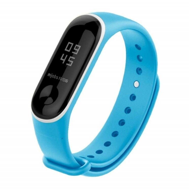 Ремінець UniCase D-Color для Xiaomi Mi Band 3 - Light Blue: фото 1 з 3