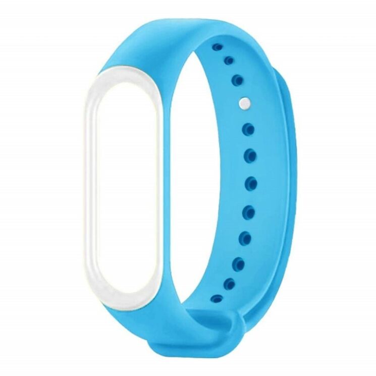 Ремінець UniCase D-Color для Xiaomi Mi Band 3 - Light Blue: фото 2 з 3
