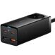 Сетевое зарядное устройство Baseus GaN3 Pro Desktop Fast Charger AC+2U+2C (65W) + кабель Type-C to Type-C (100W, 1m) PSZM000901 - Black (960204B). Фото 2 из 31