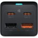 Сетевое зарядное устройство Baseus GaN3 Pro Desktop Fast Charger AC+2U+2C (65W) + кабель Type-C to Type-C (100W, 1m) PSZM000901 - Black (960204B). Фото 3 из 31