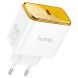 Сетевое зарядное устройство Hoco CS41A 35W + кабель Type-C to Lightning - White (346160W). Фото 5 из 11