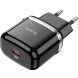 Сетевое зарядное устройство Hoco N24 Victorius PD20W - Black (960138B). Фото 2 из 6