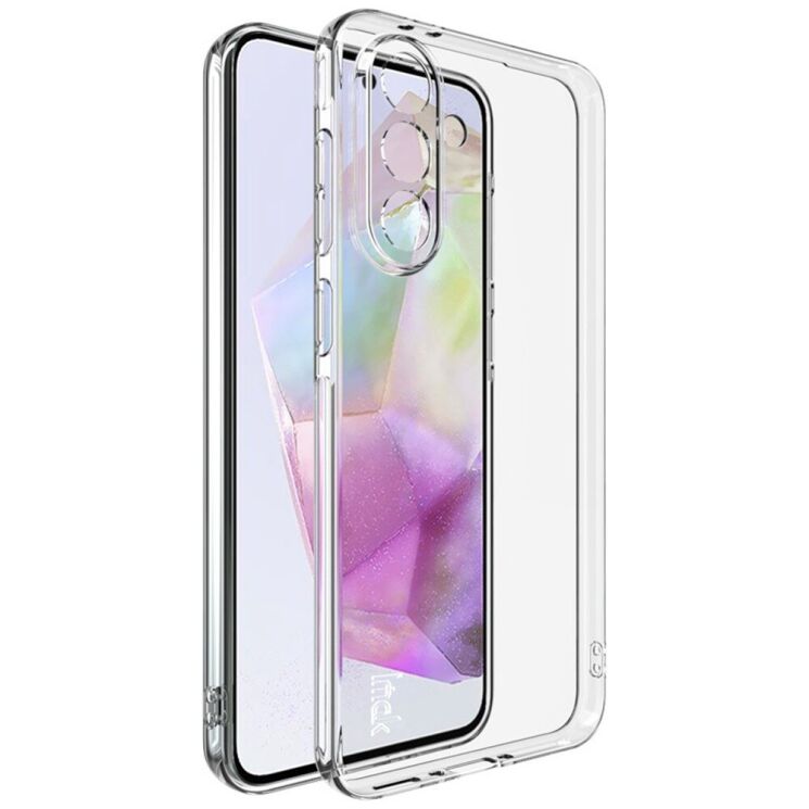 Силиконовый чехол IMAK UX-5 Series для Samsung Galaxy A56 (A566) - Transparent: фото 1 из 11