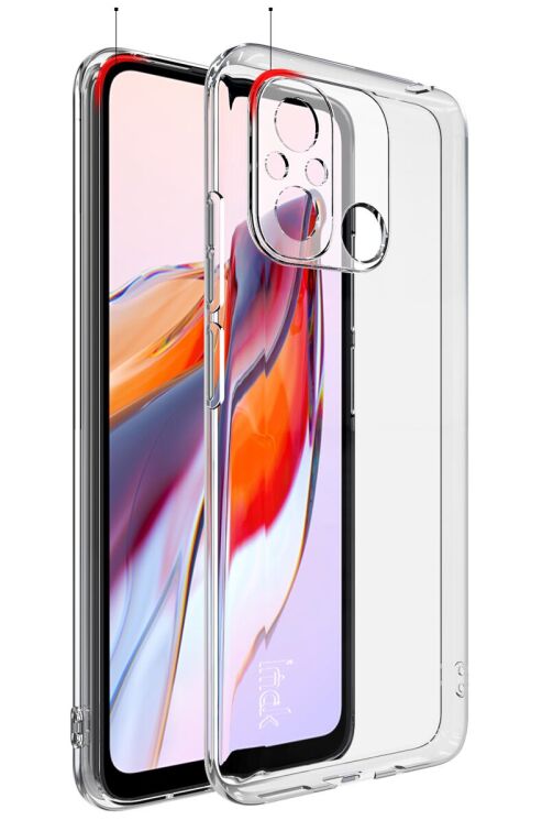 Силиконовый чехол IMAK UX-5 Series для Xiaomi Redmi 12C - Transparent: фото 7 из 10
