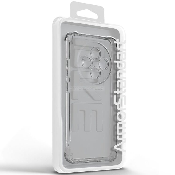 Силиконовый (TPU) чехол ArmorStandart Air Force для OPPO Reno 12 F/FS - Clear: фото 2 из 6