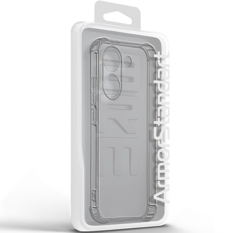 Силиконовый (TPU) чехол ArmorStandart Air Force для Xiaomi Poco X8 Pro - Transparent: фото 3 из 6