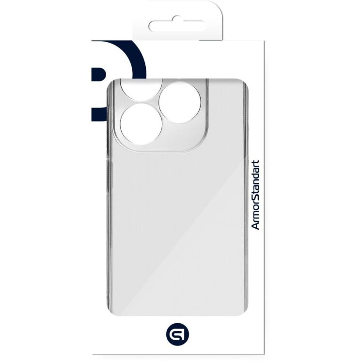 Силиконовый (TPU) чехол ArmorStandart Air Series для Infinix Smart 8 Plus - Transparent: фото 2 из 3