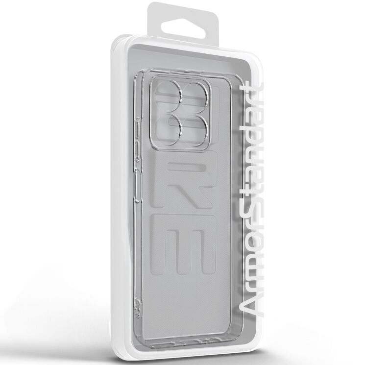 Силиконовый (TPU) чехол ArmorStandart Air Series для ZTE Blade A35 / Blade A55 - Clear: фото 3 из 6