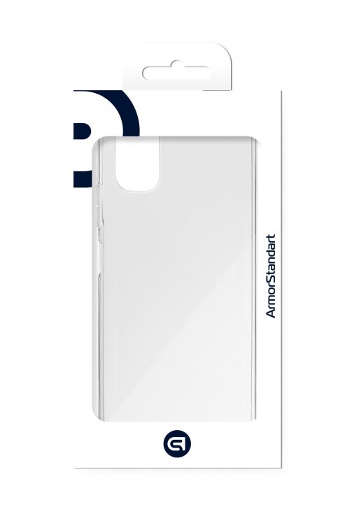 Силиконовый (TPU) чехол ArmorStandart Air Series для ZTE Blade V2020 Smart - Transparent: фото 2 из 3