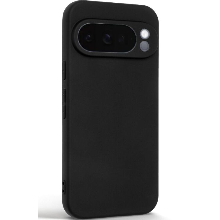 Силиконовый (TPU) чехол ArmorStandart Matte Slim Fit для Google Pixel 10 Pro - Black: фото 2 из 5